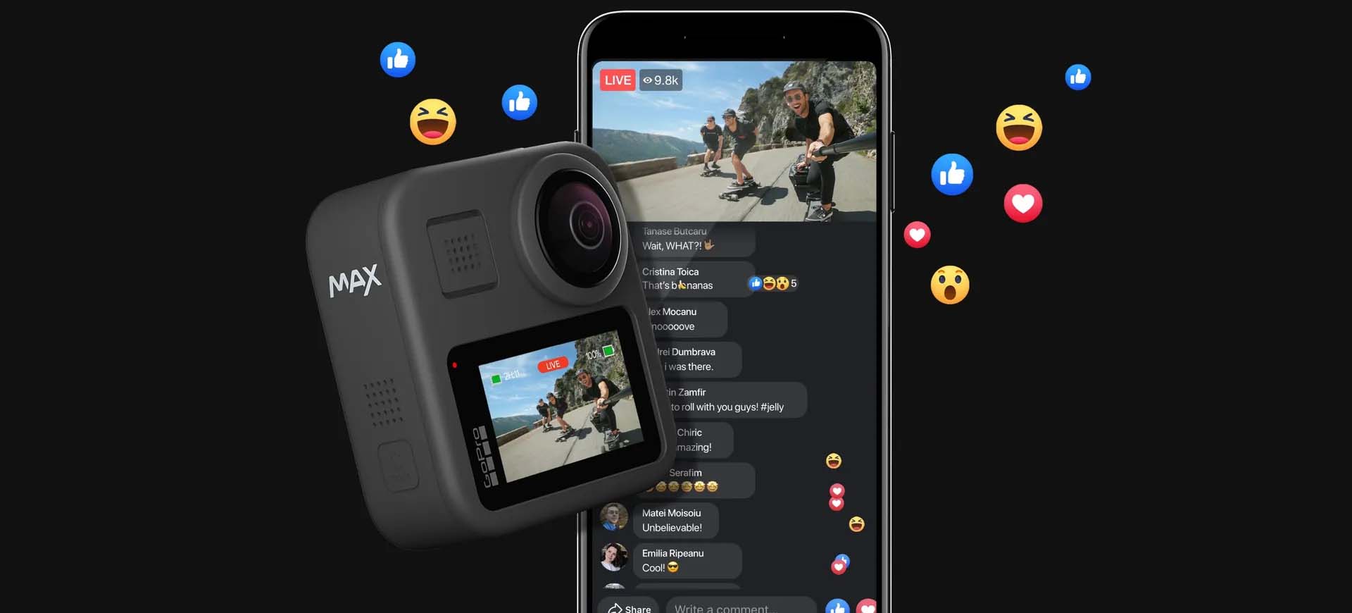 گوپرو مکس 360 درجه GoPro MAX 360 Action Camera/ایران گوپرو